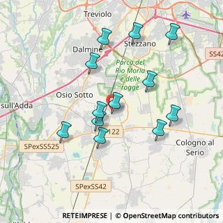 Mappa Via Magenta, 24049 Verdello BG, Italia (3.61)