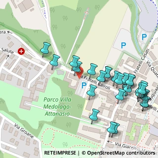 Mappa Accesso da Piazza Suore dell'ordine di San Giuseppe Cottolengo, 20812 Limbiate MB, Italia (0.15)