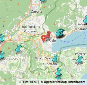 Mappa Via Federico Odorici, 25087 Salò BS, Italia (2.71579)