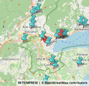 Mappa Via Federico Odorici, 25087 Salò BS, Italia (2.0945)