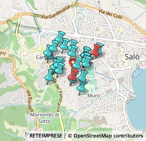 Mappa Via Federico Odorici, 25087 Salò BS, Italia (0.22963)