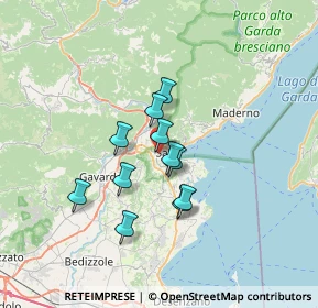 Mappa Via Federico Odorici, 25087 Salò BS, Italia (5.00364)