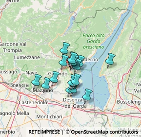 Mappa Via Federico Odorici, 25087 Salò BS, Italia (8.42111)