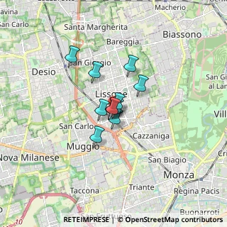 Mappa Via L. Da Vinci, 20851 Lissone MB, Italia (0.90909)