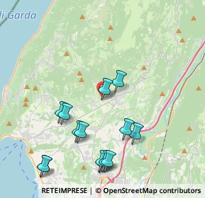 Mappa Via Costa, 37013 Caprino Veronese VR, Italia (4.40857)