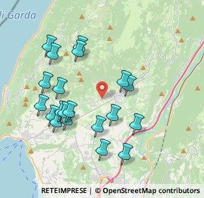 Mappa Via Costa, 37013 Caprino Veronese VR, Italia (3.784)