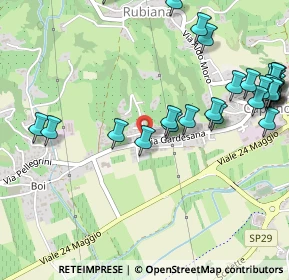 Mappa Via Costa, 37013 Caprino Veronese VR, Italia (0.66552)