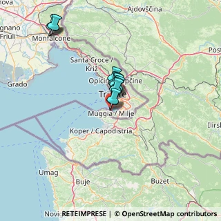 Mappa Via Battisti Cesare, 34015 Muggia TS, Italia (11.59692)