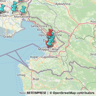 Mappa Via Cesare Battisti, 34015 Muggia TS, Italia (28.99667)