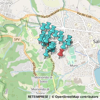 Mappa Via Ronchetti, 25087 Salò BS, Italia (0.23846)