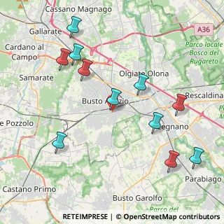 Mappa Viale Vittorio Alfieri, 21052 Busto Arsizio VA, Italia (4.5)