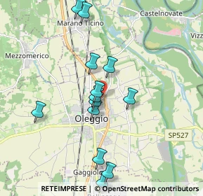 Mappa Via Porto di Castelnovate, 28047 Oleggio NO, Italia (1.83308)