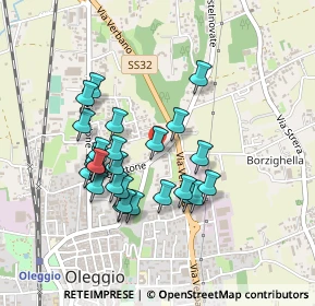 Mappa Via Porto di Castelnovate, 28047 Oleggio NO, Italia (0.39259)