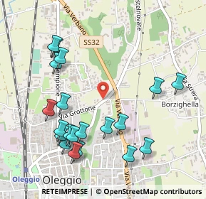 Mappa Via Porto di Castelnovate, 28047 Oleggio NO, Italia (0.565)