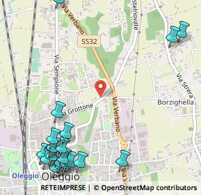 Mappa Via Porto di Castelnovate, 28047 Oleggio NO, Italia (0.7895)