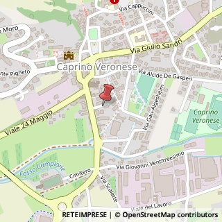 Mappa Via San Pancrazio, 21, 37013 Caprino Veronese, Verona (Veneto)
