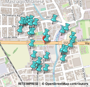 Mappa Via Guglielmo Oberdan, 20813 Bovisio-masciago MB, Italia (0.23793)