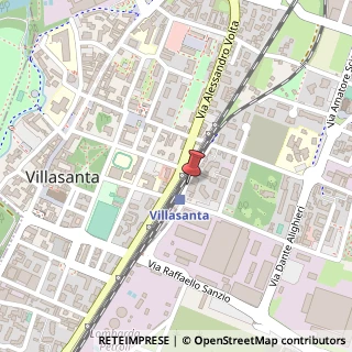 Mappa Via Benvenuto Cellini, 13, 20852 Villasanta, Monza e Brianza (Lombardia)