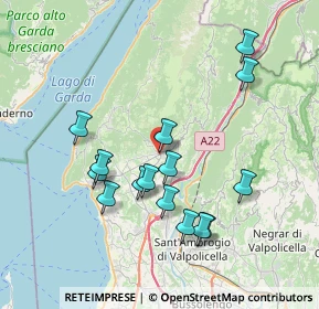 Mappa Via XXIV Maggio, 37013 Caprino Veronese VR, Italia (7.26467)