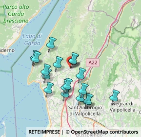 Mappa Via XXIV Maggio, 37013 Caprino Veronese VR, Italia (6.47222)