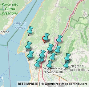 Mappa Via XXIV Maggio, 37013 Caprino Veronese VR, Italia (6.6335)