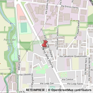 Mappa Corso della Vittoria, 417, 21042 Caronno Pertusella, Varese (Lombardia)