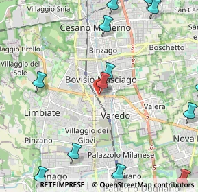 Mappa SP527, 20813 Bovisio-Masciago MB, Italia (3.18)