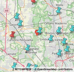 Mappa Corso Europa, 20812 Limbiate MB, Italia (5.73471)