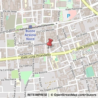 Mappa Via Mantova, 2, 21052 Busto Arsizio, Varese (Lombardia)