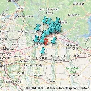 Mappa Via Antonio Meucci, 24049 Verdello BG, Italia (9.914)