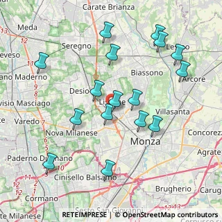 Mappa Via Capuccina, 20851 Lissone MB, Italia (4.06313)