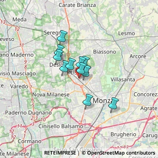Mappa Via Capuccina, 20851 Lissone MB, Italia (2.17545)