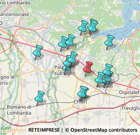 Mappa Via Giacomo Puccini, 25036 Palazzolo sull'Oglio BS, Italia (6.47833)