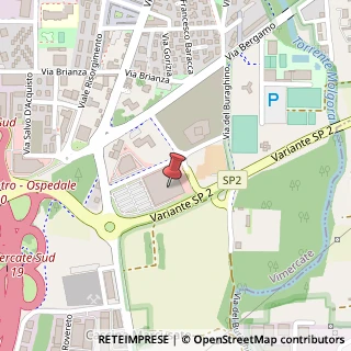 Mappa Via Falcone e Borsellino, 6, 20871 Vimercate, Monza e Brianza (Lombardia)