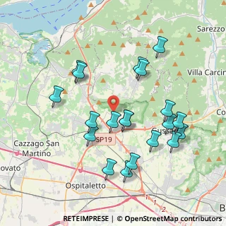 Mappa Via Madre Donata, 25050 Rodengo-Saiano BS, Italia (3.8625)