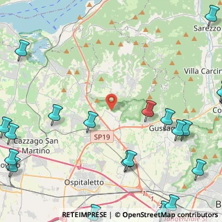 Mappa Via Madre Donata, 25050 Rodengo-Saiano BS, Italia (7.12)