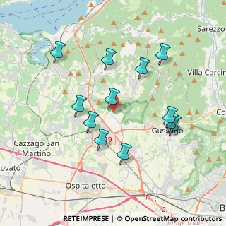 Mappa Via Madre Donata, 25050 Rodengo-Saiano BS, Italia (3.61833)