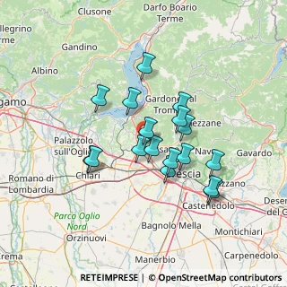 Mappa Via Madre Donata, 25050 Rodengo-Saiano BS, Italia (11.51706)