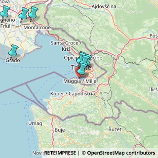 Mappa Corso Giacomo Puccini, 34015 Muggia TS, Italia (24.265)