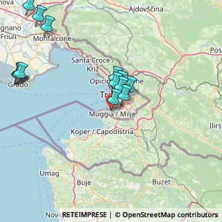Mappa Corso Giacomo Puccini, 34015 Muggia TS, Italia (18.41429)