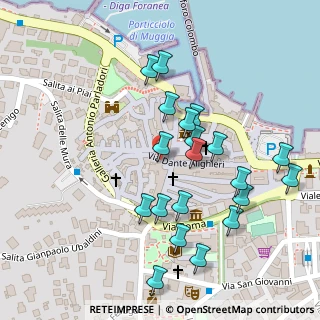 Mappa Calle Giuseppe Verdi, 34015 Muggia TS, Italia (0.122)