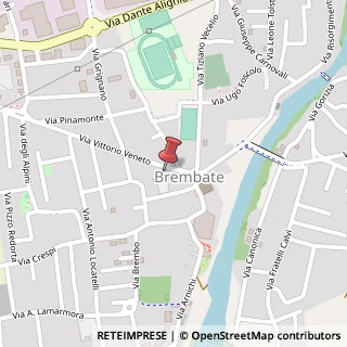 Mappa Via Vittorio Veneto, n. 17, 24041 Brembate, Bergamo (Lombardia)