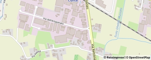 Mappa Villa del Conte