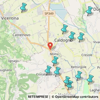 Mappa Via Monte Ortigara, 36030 Costabissara VI, Italia (2.96583)