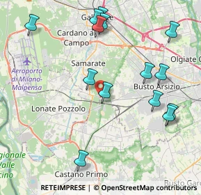Mappa Via Ottorino Respighi, 21017 Cascina Elisa VA, Italia (4.61286)