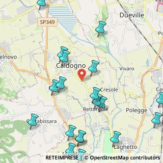Mappa Via Palazzina, 36100 Caldogno VI, Italia (2.8725)