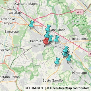 Mappa Via Montebelluna, 21052 Busto Arsizio VA, Italia (2.92636)