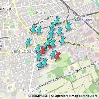 Mappa Via Montebelluna, 21052 Busto Arsizio VA, Italia (0.326)