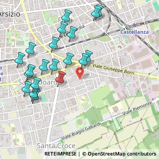 Mappa Via Montebelluna, 21052 Busto Arsizio VA, Italia (0.584)