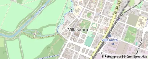 Mappa Villasanta